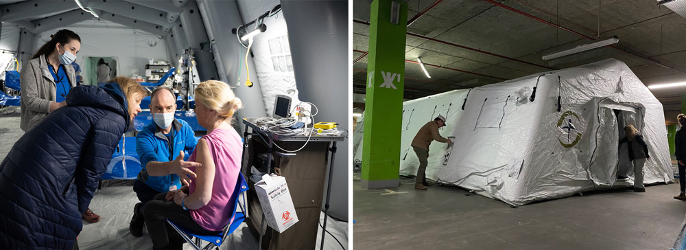 Samaritan's Purse Field Hospital in Lviv, Ukraine